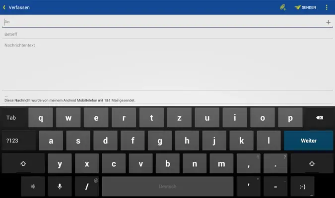 Mail android App screenshot 10