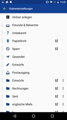 Mail android App screenshot 16