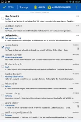 Mail android App screenshot 4